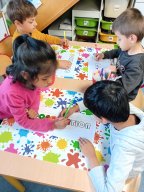 Présentation du banc de l&#039;amitié dans les classes - M3B - mai 23